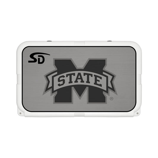 Seadek Collegiate Cooler Pad - YETI Tundra 45 - Storm Gray / Black, Mississippi State University - 57522-80066