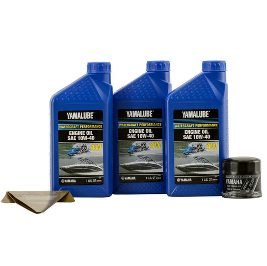 Yamaha Oil Change Kit Watercraft FX 140/AR 210/VX 110/AR230 - LUB-WTRCG-KT-00