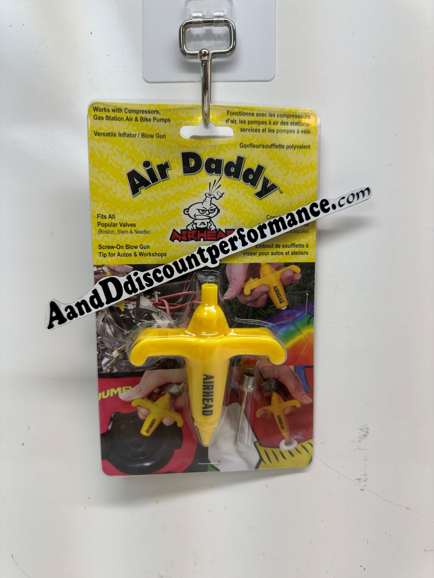 INSTOCK AIRHEAD AIR DADDY AIR FILLER CHUCK TO BLOW UP TUBES- AHAD-1