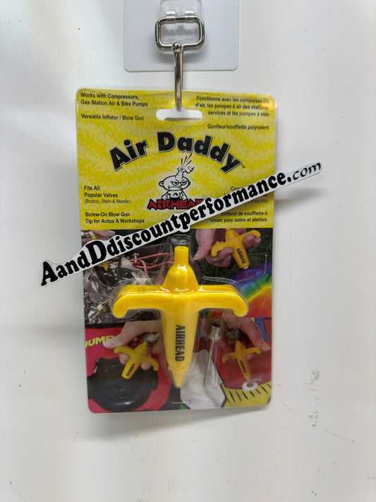 INSTOCK AIRHEAD AIR DADDY AIR FILLER CHUCK TO BLOW UP TUBES- AHAD-1