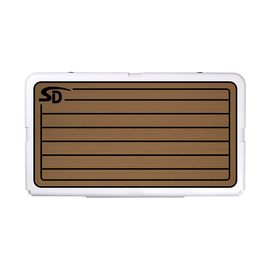 Seadek RTIC 65 Teak Cooler Pad - Mocha / Black - 56109-80093