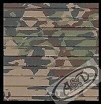 Hydro-turf Sheet 47 X 86 SHT86CG Fishing Boat SWAMP CAMO CUT GROOVE W/3M