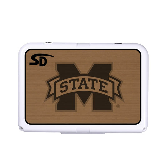 Seadek Collegiate Cooler Pad - RTIC 20 - Mocha / Black, Mississippi State University - 57689-80093