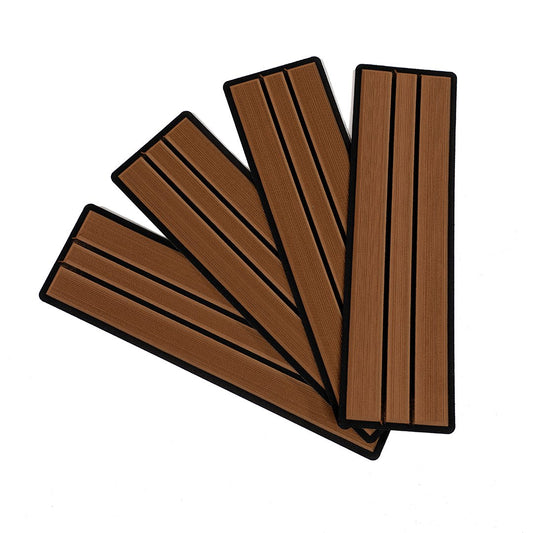 Seadek Teak Step Kit - Brown / Black - 23902-80070
