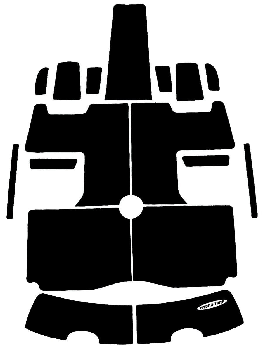 SD14 Sea-doo hydro-turf mats jet boat 02-05 utopia 205 DEEP BLUE SMOOTH
