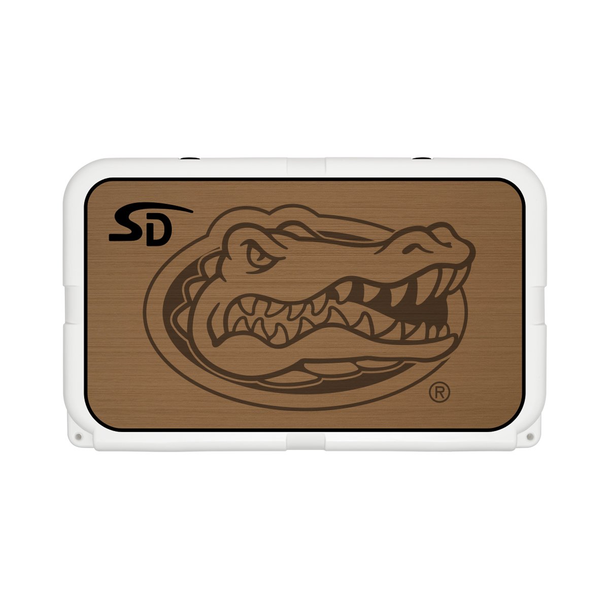 Seadek Collegiate Cooler Pad - YETI Tundra 45 - Mocha / Black, University of Florida - 57506-80093