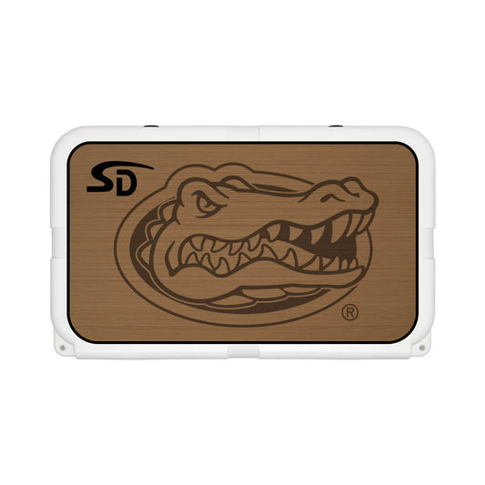 Seadek Collegiate Cooler Pad - YETI Tundra 45 - Mocha / Black, University of Florida - 57506-80093