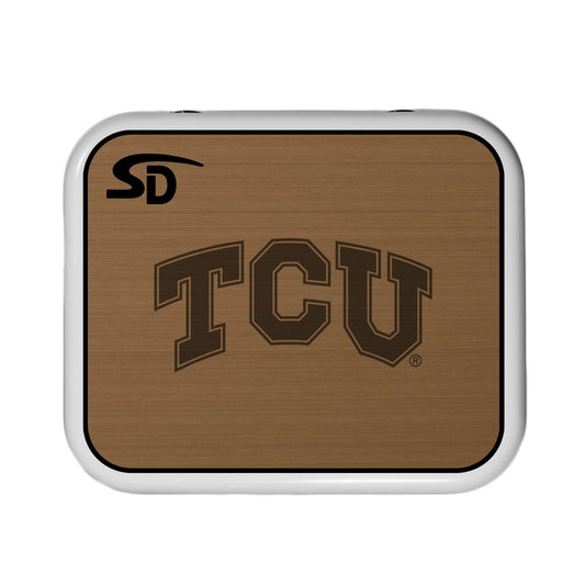 Seadek Collegiate Cooler Pad - YETI Roadie 24 - Mocha / Black, Texas Christian University - 57533-80093