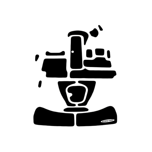 HydroTurf Mat Kit Sea-Doo 96-00 Challenger 97 Speedster SD04 GATOR GREEN Groove 3M