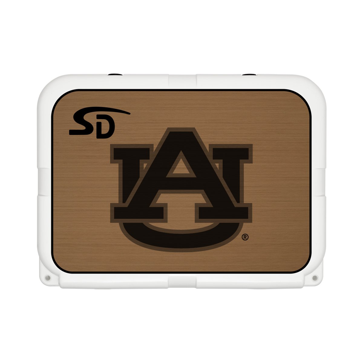 Seadek Collegiate Cooler Pad - YETI Tundra 35 - Mocha / Black, Auburn University - 58796-80093