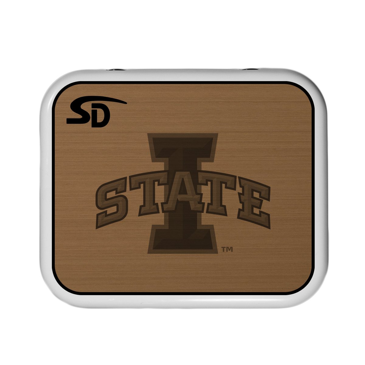 Seadek Collegiate Cooler Pad - YETI Roadie 24 - Mocha / Black, Iowa State University - 58756-80093