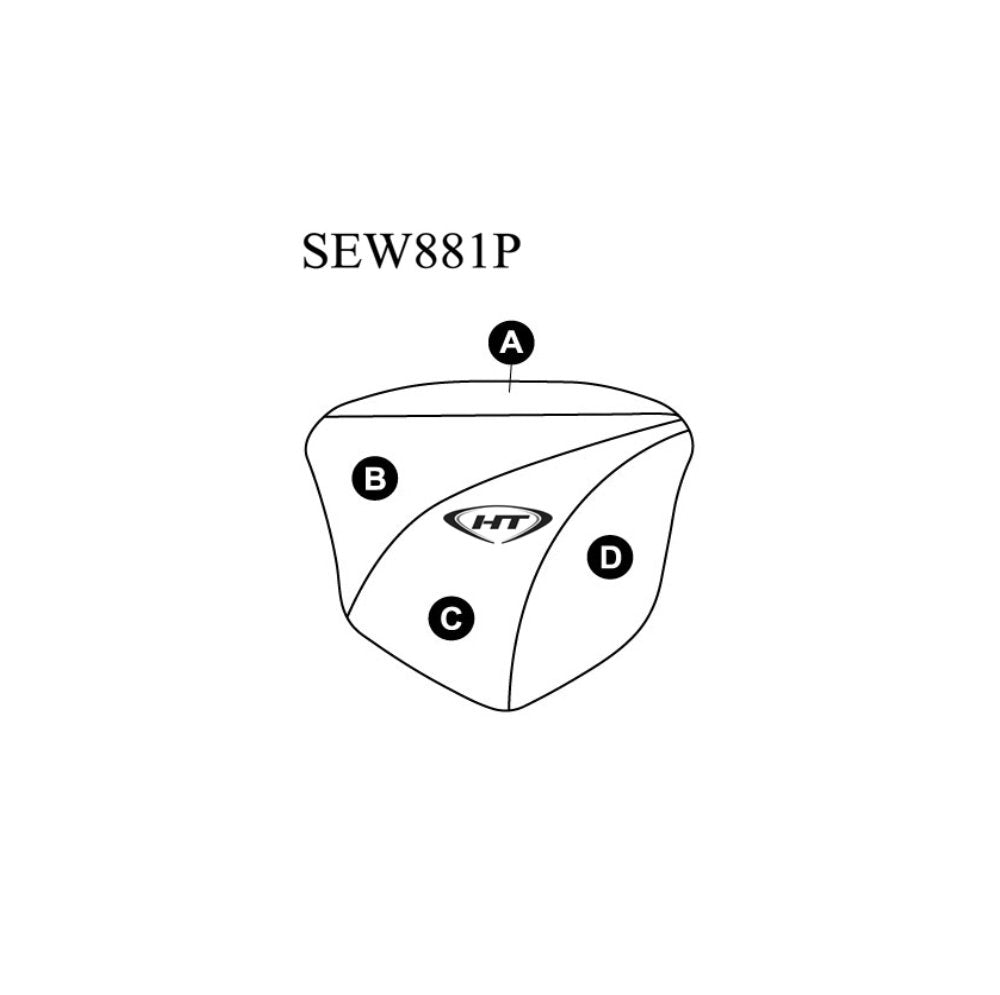 Seat Cover for Sea-Doo GTX 07-09/RXP 07-08 (not RXP-X)Chinpad Cover