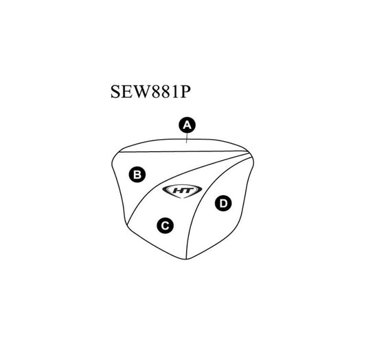 Seat Cover for Sea-Doo GTX 07-09/RXP 07-08 (not RXP-X)Chinpad Cover