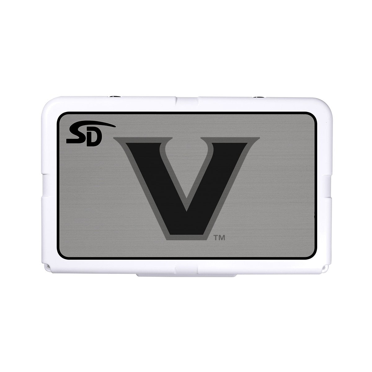 Seadek Collegiate Cooler Pad - RTIC 45 - Storm Gray / Black, Vanderbilt University - 57714-80066