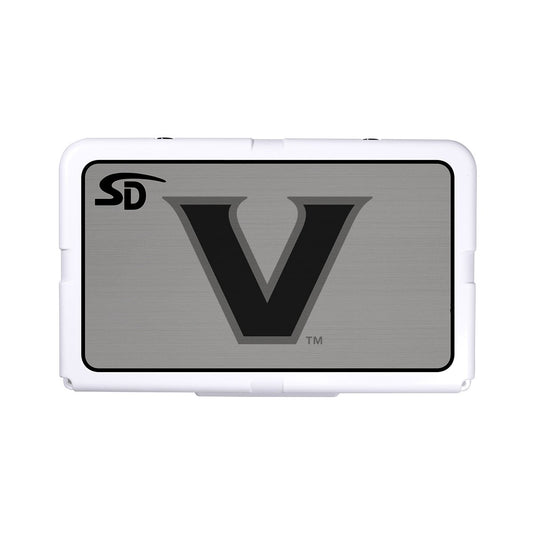 Seadek Collegiate Cooler Pad - RTIC 45 - Storm Gray / Black, Vanderbilt University - 57714-80066