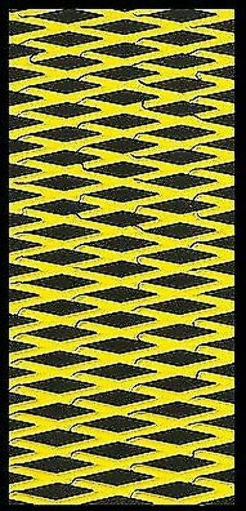 Hydroturf Mat Kit Yamaha (05-09) VX110 HTVX BLACK ON YELLOW DIAMOND 3M