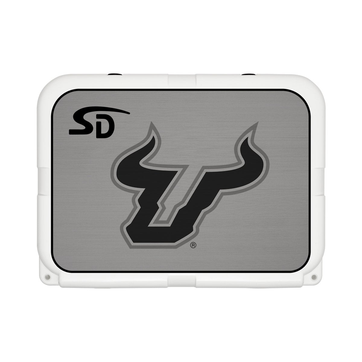 Seadek Collegiate Cooler Pad - YETI Tundra 35 - Storm Gray / Black, University of South Florida - 57531-80066