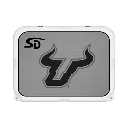 Seadek Collegiate Cooler Pad - YETI Tundra 35 - Storm Gray / Black, University of South Florida - 57531-80066