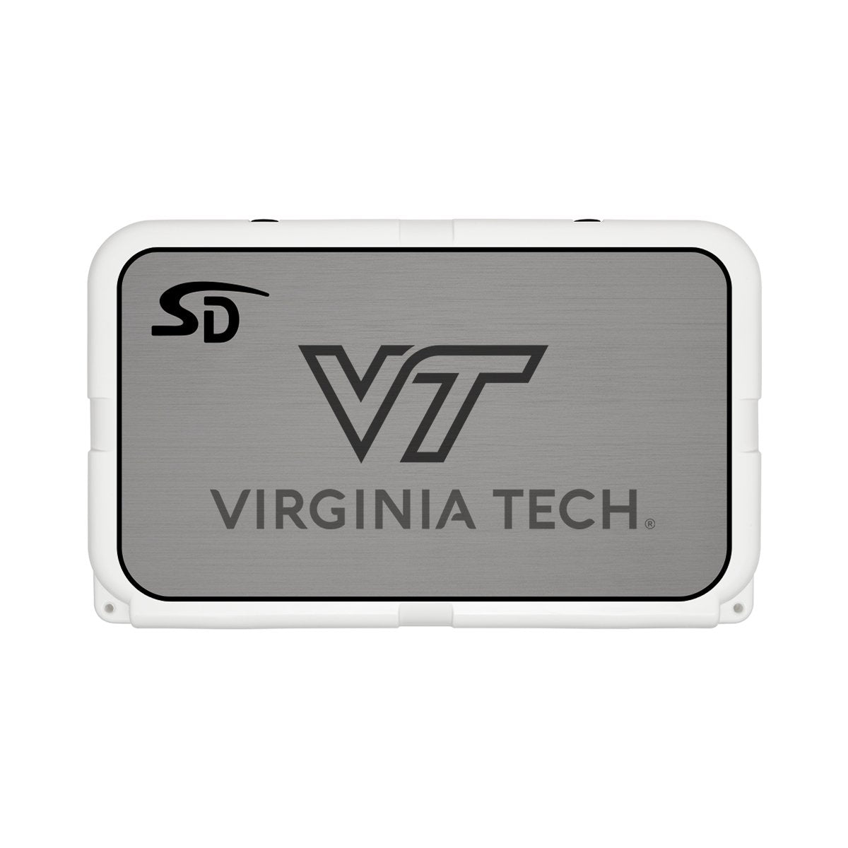 Seadek Collegiate Cooler Pad - YETI Tundra 45 - Storm Gray / Black, Virginia Tech - 57551-80066