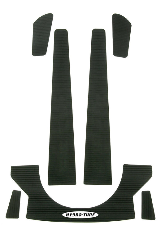 Hydro Turf Mat Kit Tigershark Monte Carlo HT13 Black Groove w/3M - HT13