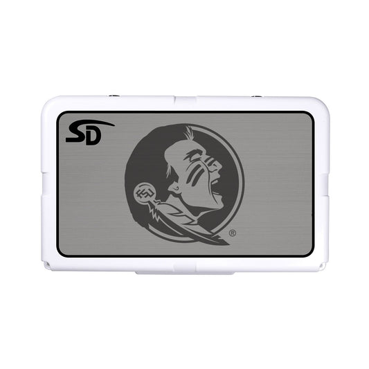 Seadek Collegiate Cooler Pad - RTIC 45 - Storm Gray / Black, Florida State University - 57674-80066