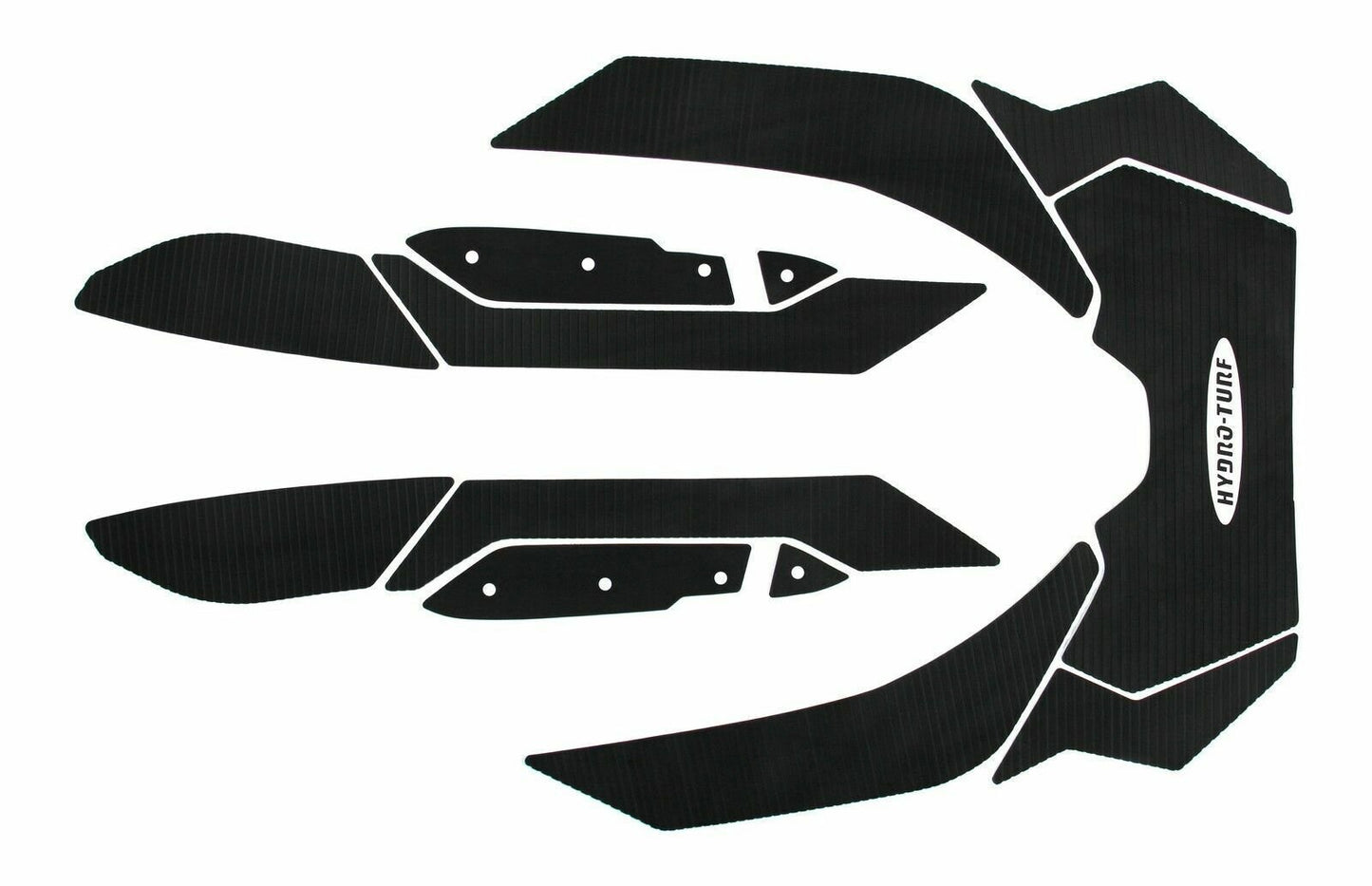 HT892 Sea-doo hydro-turf mats Sea-Doo RXP-X 260/300 GTR-X BLACK GROOVE W/3M