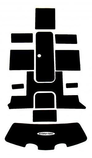 Hydro Turf Mat Kit  Sea-Doo (2012) Challenger 180 - SD172 Black Goove W/3M