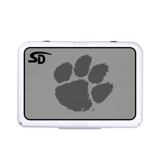 Seadek Collegiate Cooler Pad - RTIC 20 - Storm Gray / Black, Clemson - 57661-80066