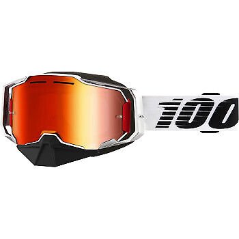 100% Armega Snow Goggles - Lightsaber - Red Mirror - 50008-00002