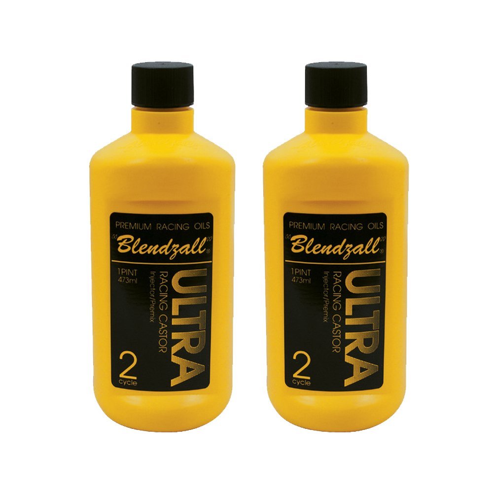 2-Pack of Blendzall Ultra 2-Cycle Racing Castor Oil - 2 - 16 oz Bottles