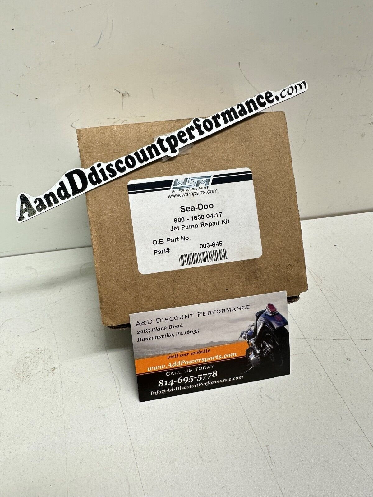 WSM Seadoo RXP/RXT/GTX/GTR/Challenger/GTI/GTS Jet Pump Rebuild Kit Bearing Seal 003-645