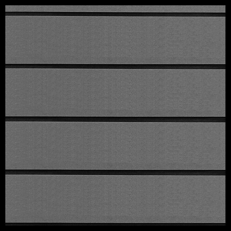 SHT86WG-2T Hydro-turf Sheet 47X86 2-TONE DARK GREY ON BLACK WIDE GROOVE W/3M