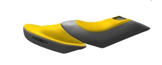 INSTOCK Hydro-Turf Seat Cover SeaDoo GTX/RXT/Wake 02-08 SEW88 YELLOW/CABON WHITE