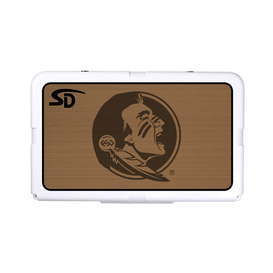 Seadek Collegiate Cooler Pad - RTIC 45 - Mocha / Black, Florida State University - 57674-80093