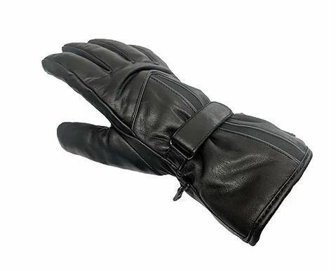 California Heat 12V Heated Motorcycle Street Riding Cold Weather Leather Gloves