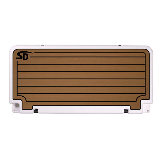 Seadek Orca 80 Teak Cooler Pad - Mocha / Black - 56149-80093