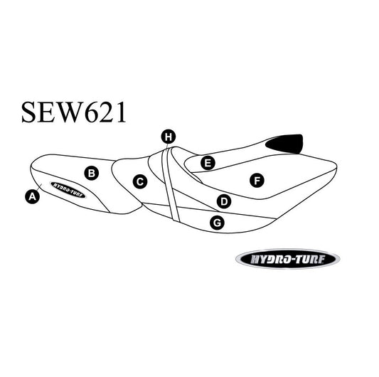 Seat Cover for Kawasaki Ultra 310R / 310X SE (14-16)