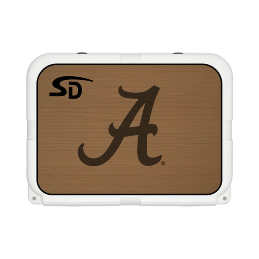 Seadek Collegiate Cooler Pad - YETI Tundra 35 - Mocha / Black, University of Alabama - 57490-80093
