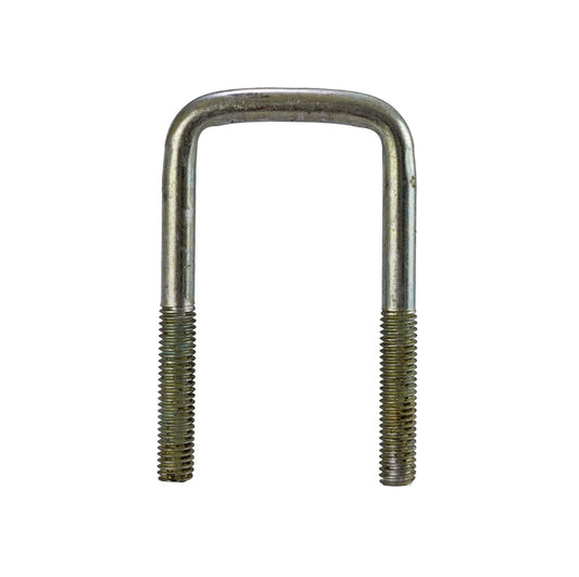 Zinc Plated Trailer U-Bolt  2-1/8" x 4"