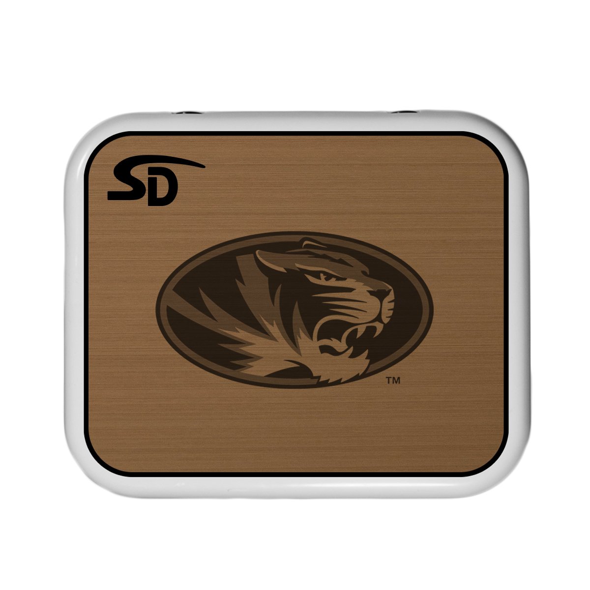 Seadek Collegiate Cooler Pad - YETI Roadie 24 - Mocha / Black, University of Missouri - 58765-80093