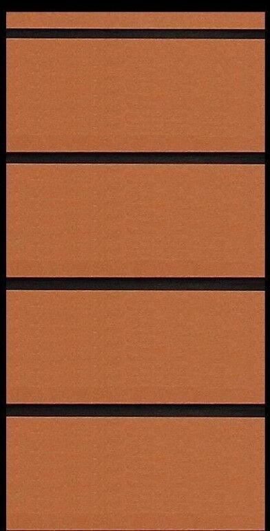 Hydro-turf Sheet 47X86 2TONE Teak SHT86WG-2T BROWN/BLACK WIDE CUT GROOVE