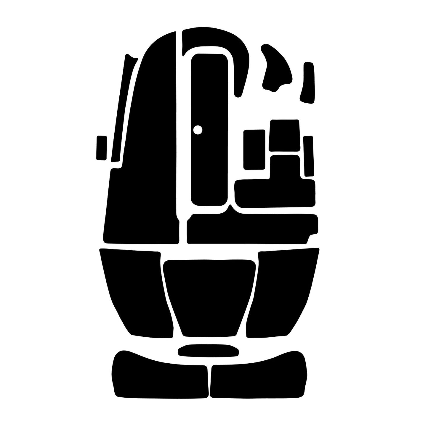 SBT Complete Traction Mat Kit Sea-Doo Speedster 1996 Sportster 1996 1997 1998