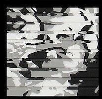 Boating Carpet Hydro-Turf 40x62 Sheet SHT40CG SNOW CAMO CUT GROOVE W/ 3M