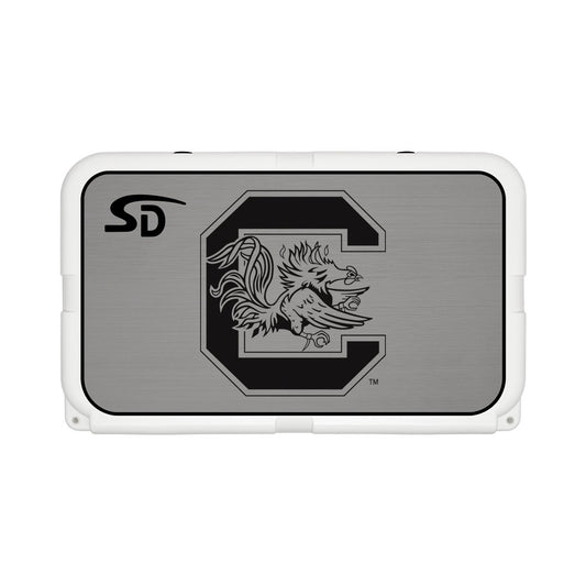 Seadek Collegiate Cooler Pad - YETI Tundra 45 - Storm Gray / Black, University of South Carolina - 58832-80066
