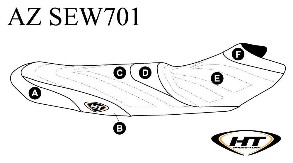 Seat Cover for Yamaha EX, EX Sport, EX Deluxe (17-20)