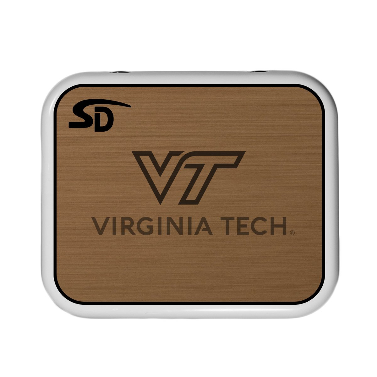 Seadek Collegiate Cooler Pad - YETI Roadie 24 - Mocha / Black, Virginia Tech - 57549-80093