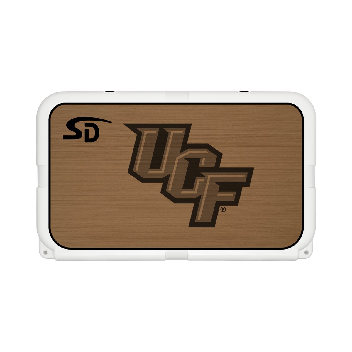 Seadek Collegiate Cooler Pad - YETI Tundra 45 - Mocha / Black, UCF - 57496-80093