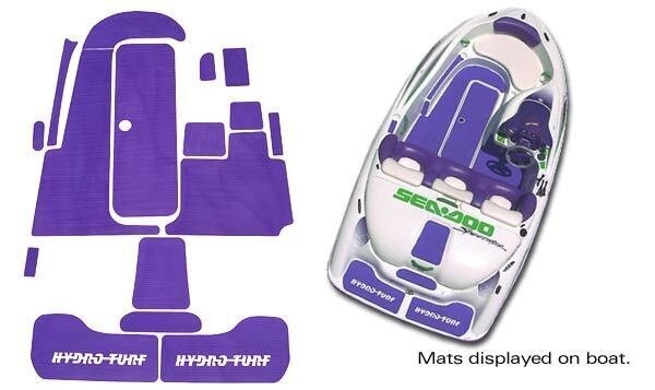 Hydro Turf Mat Kit  Sea-Doo (94-95) Speedster - SD01 Black Goove W/3M