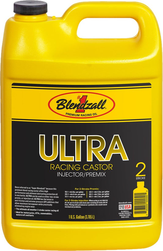 BLENDZALL ULTRA 2-CYCLE RACING CASTOR 1 GALLON - F-455G