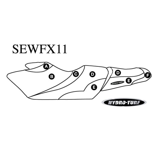 Seat Cover for Yamaha FX HO  FX SHO (12-16) / FX SVHO (14-16)